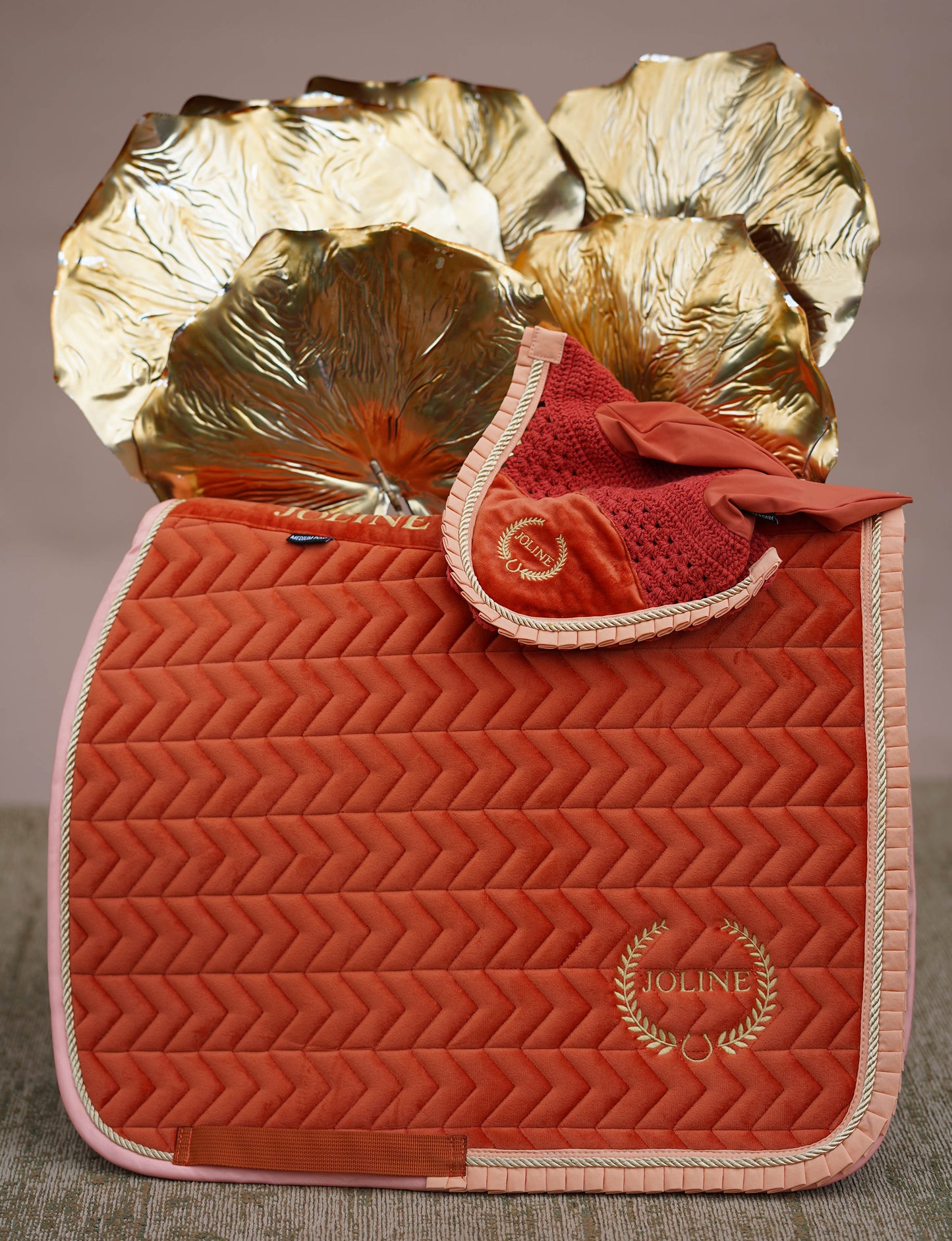 Ear net Royal Orange