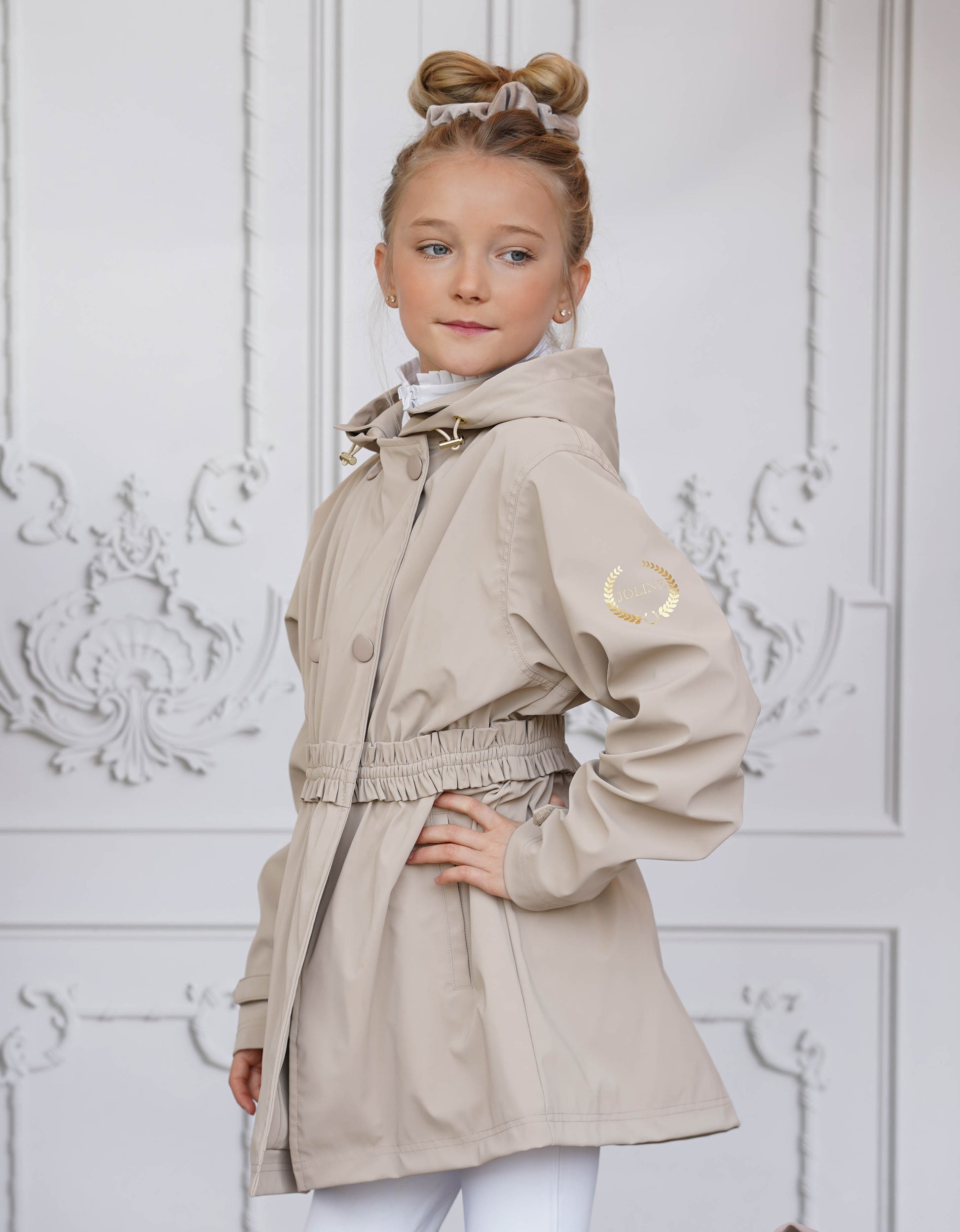 Joline rain Jacket Beige Charlotte