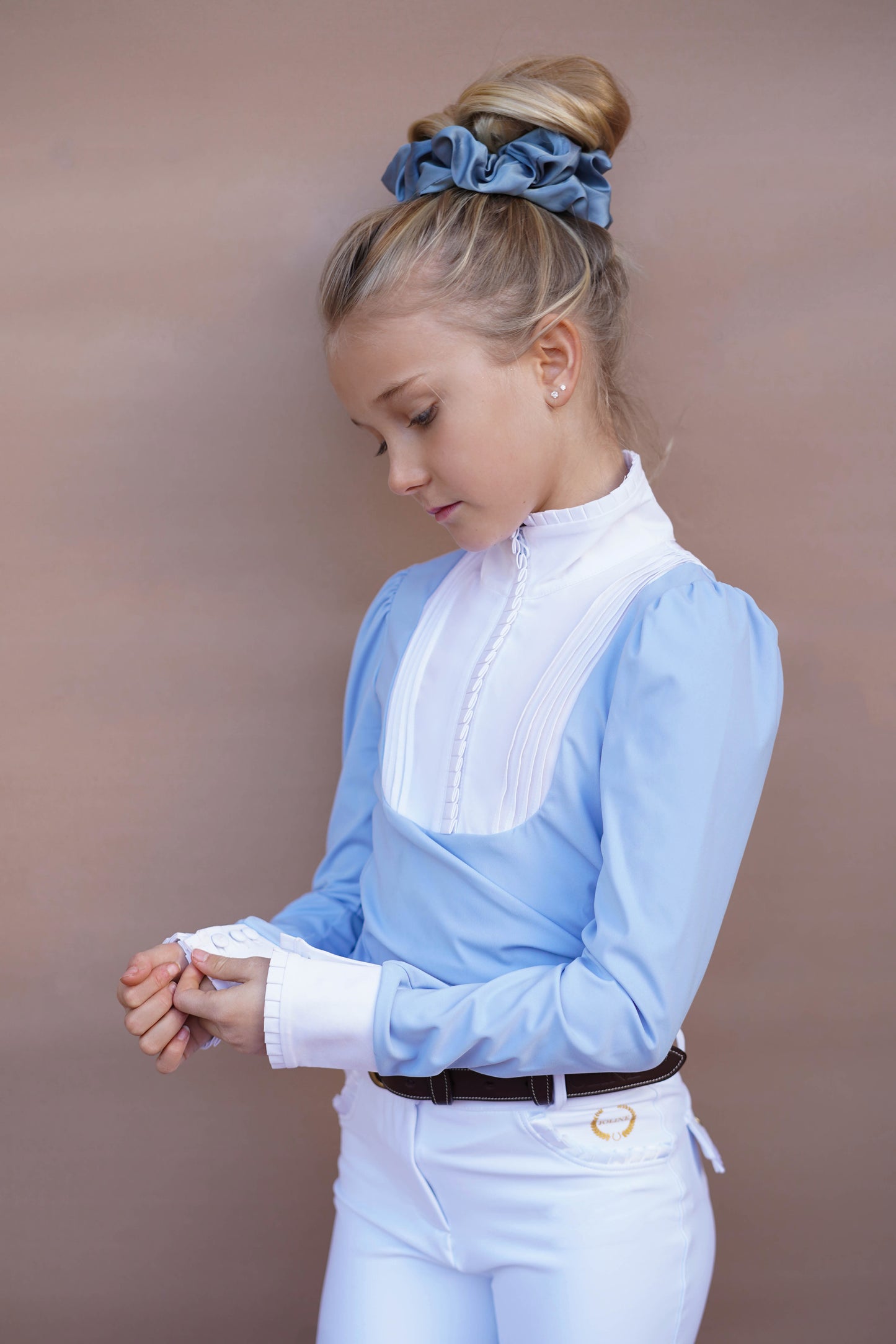 Show shirt Josephine long sleeve Light Blue