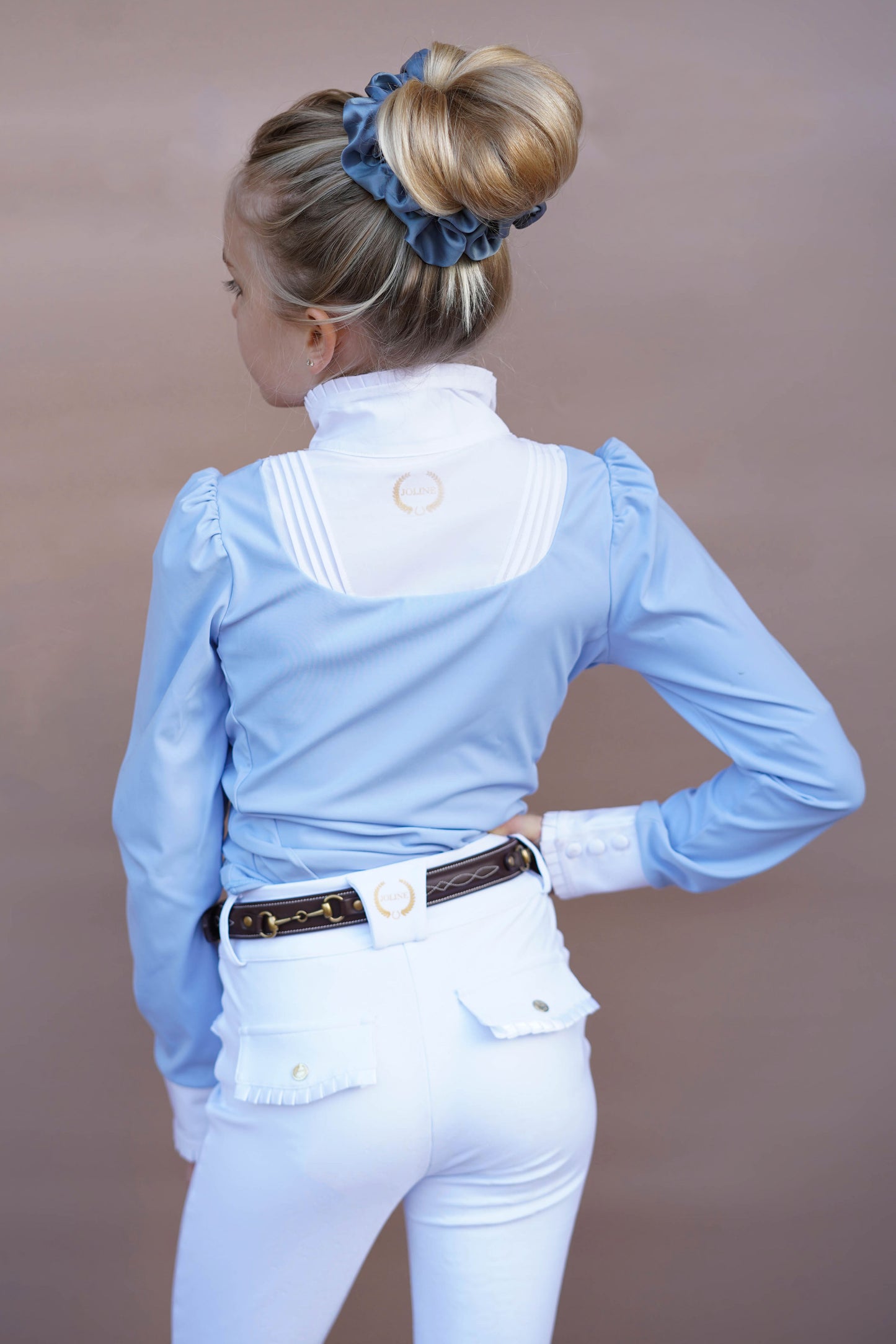 Show shirt Josephine long sleeve Light Blue
