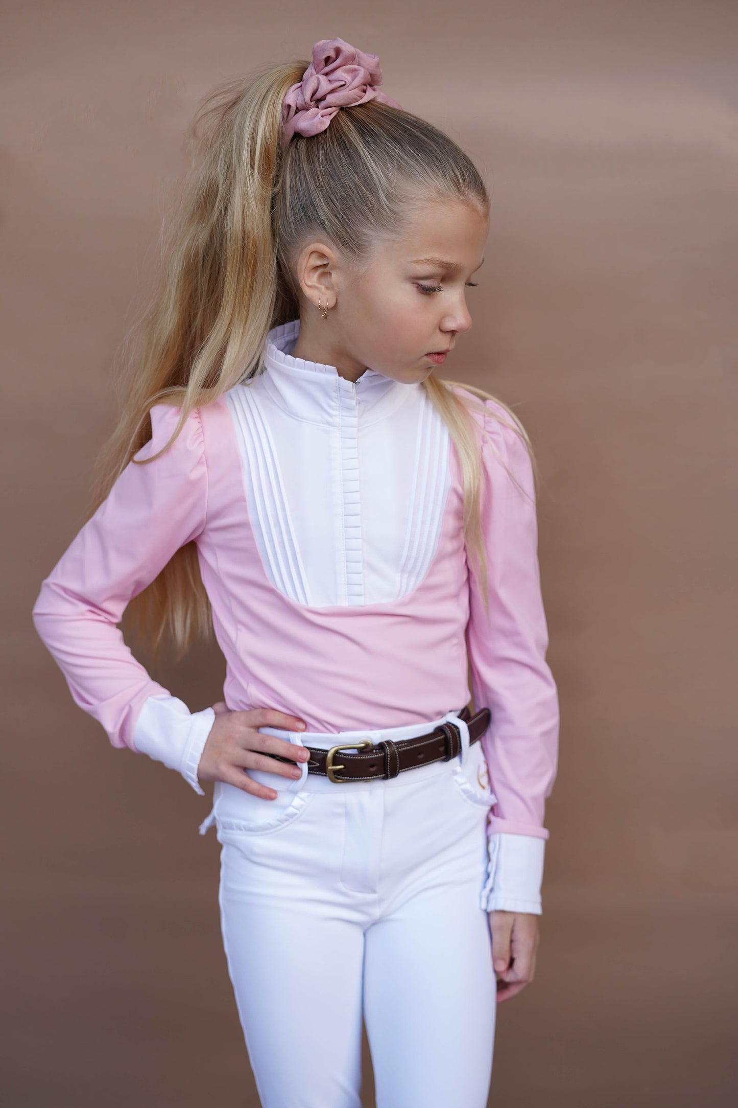Showshirt Josephine long sleeve Light Pink