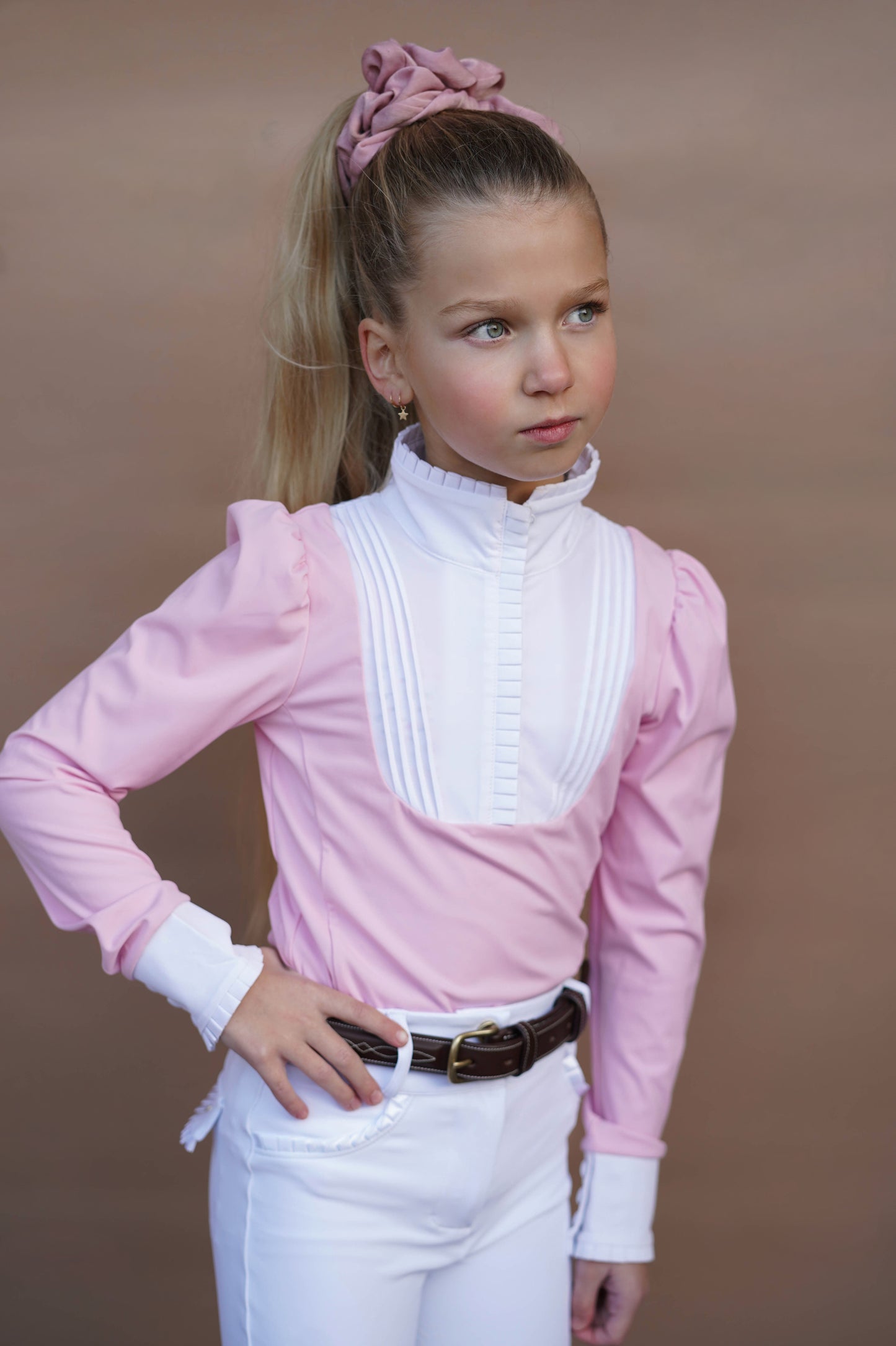 Showshirt Josephine long sleeve Light Pink