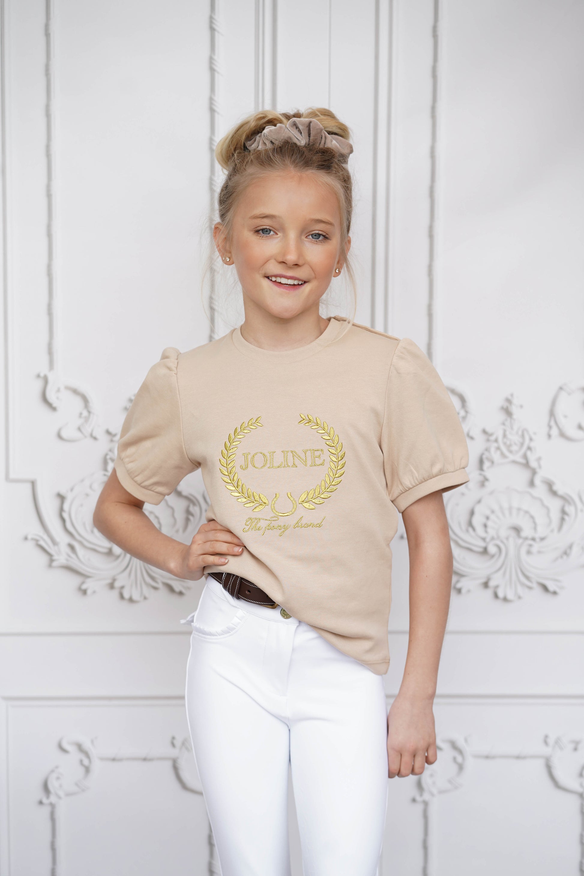 Feline Casual Shirt Creamy Beige