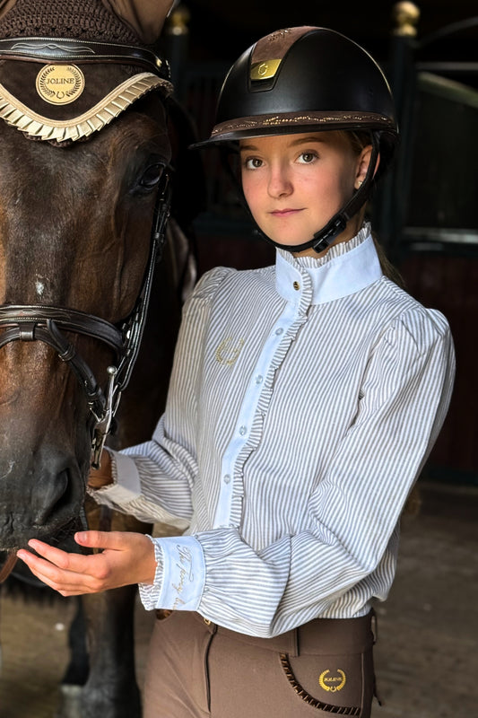 Maxime-blouse-Chocolate-Brown-1