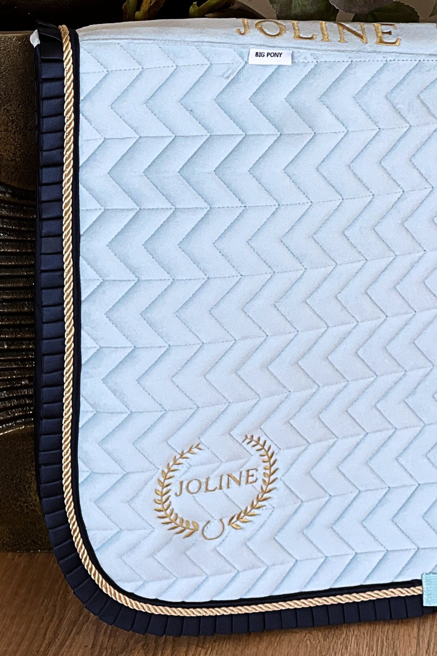 Saddle Pad Aqua Blue